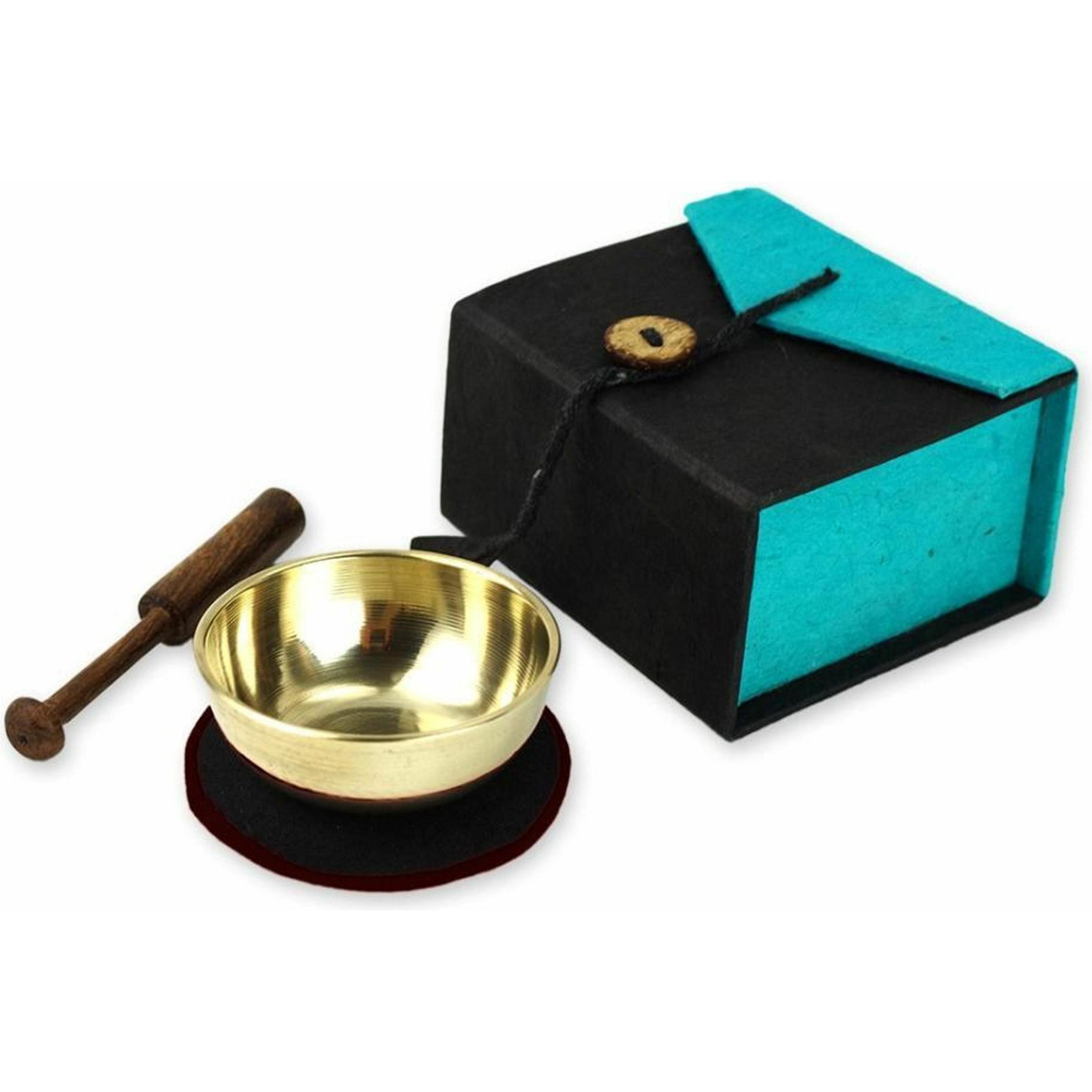 Klangschalen-Center Klangschalen-Set in Box mini türkis (Klangschale) (40444561)