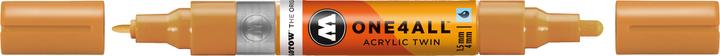 Produktbild Molotow Marqueur pour Maquettes - One4All Twin - Acrylique Brun Ocre Clair - 1,5/4mm - -208 - 15 cm (Ockerbraun hell, 4 mm, 1 x)