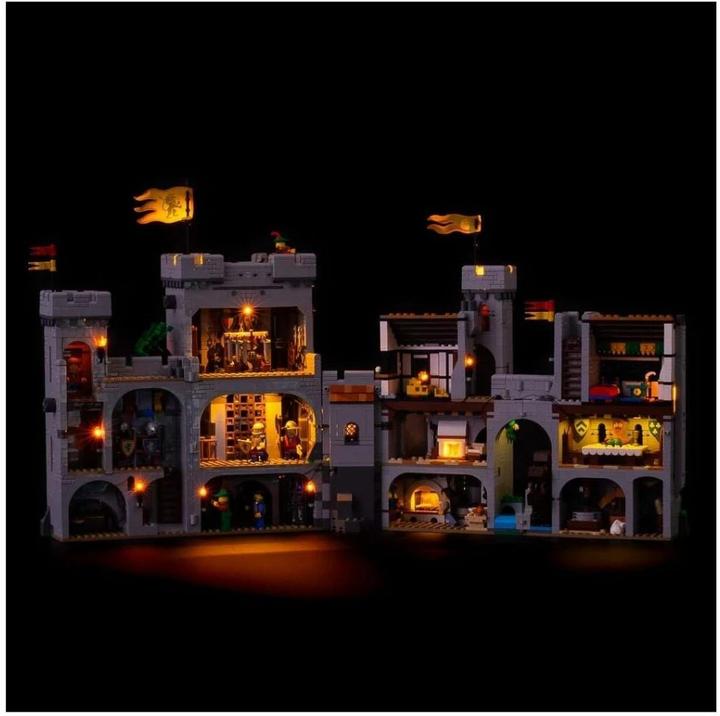 Produktbild Light my bricks LED Licht Set für LEGO 10305 Burg der Löwenritter