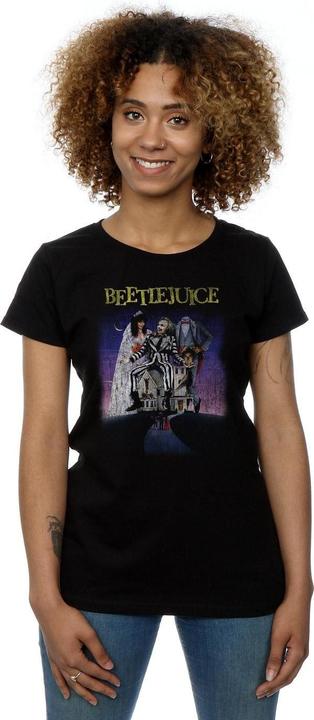 Produktbild Beetlejuice Distressed Poster TShirt aus Baumwolle (XL)