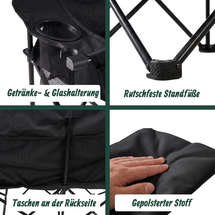 Produktbild Relaxdays Camping-Bank