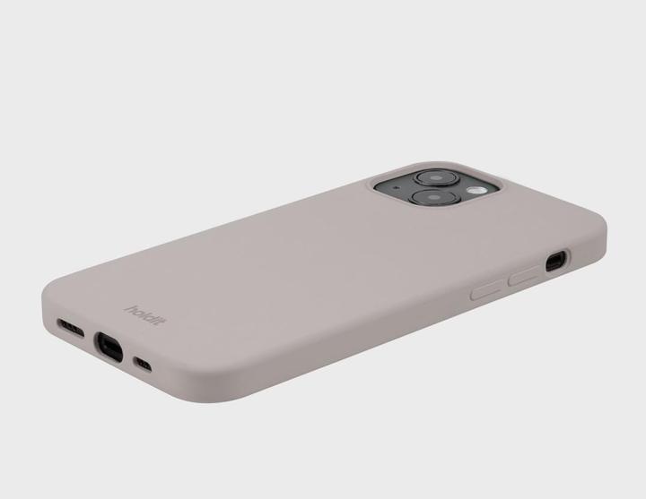 Produktbild Holdit Back Cover Silicone iPhone 14 Plus Taupe (Apple iPhone 14 Plus)
