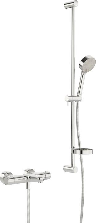 Hansa Hansaprisma Wannen- und Brausearmatur, Handbrausengrösse, 95 mm, 3-strahlig, 48102131
