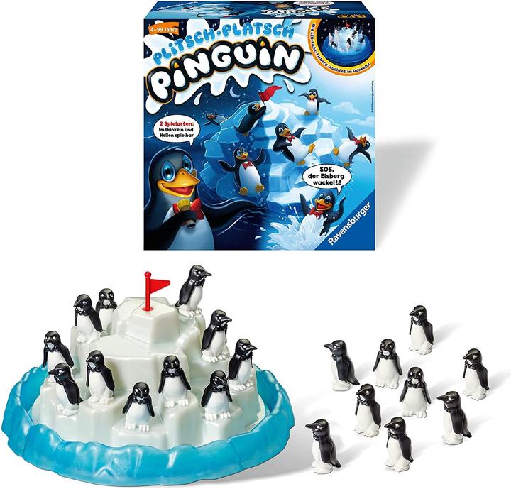 Actual product image Ravensburger Plitsch-Platsch Penguin (German)