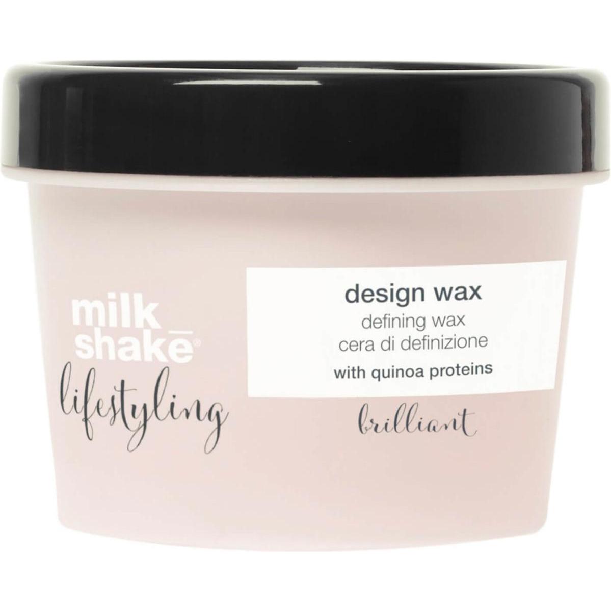 Milk_Shake, Haargel + Haarwachs, Design Wax Haarwachs 100 ml (Haarwachs, 100 ml)