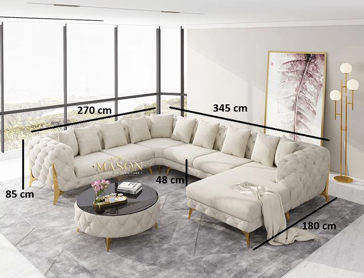 Actual product image Mason Ct Sofa U-Form