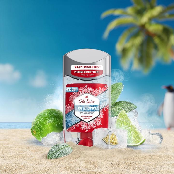 Actual product image Old Spice Cold Spice Antiperspirant Gel (70 ml)