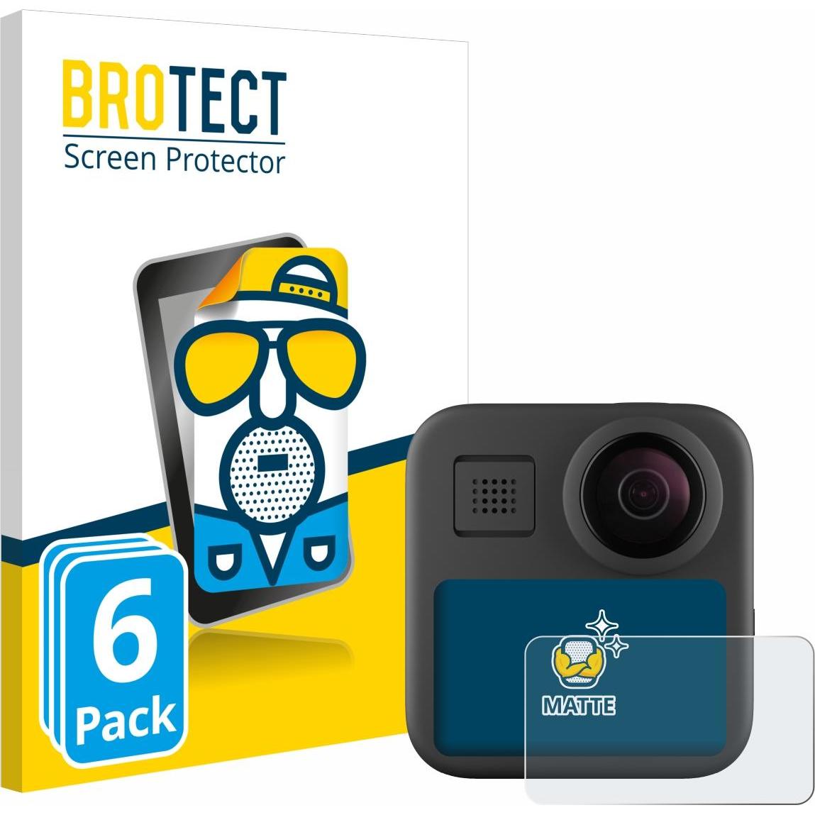BROTECT Entspiegelungsfolie Displayschutz Displayschutzfolie Folie Matt, Action Cam Zubehör
