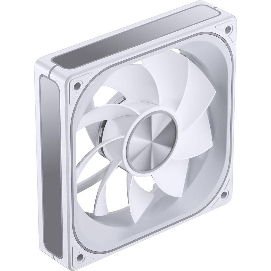 Jonsbo ZA-120 Lüfter, Reverse Blade, PWM, ARGB - 120mm, weiss (120 mm), Ventola PC, Bianco
