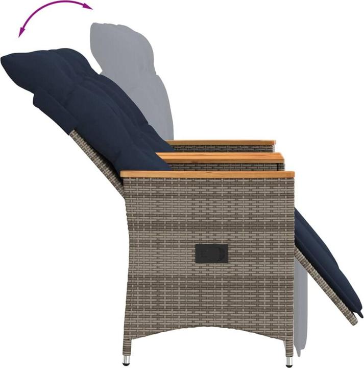 Image du produit VidaXL Canapé-lit de jardin