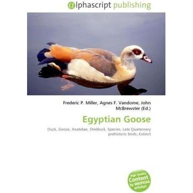 Egyptian Goose, Fachbücher