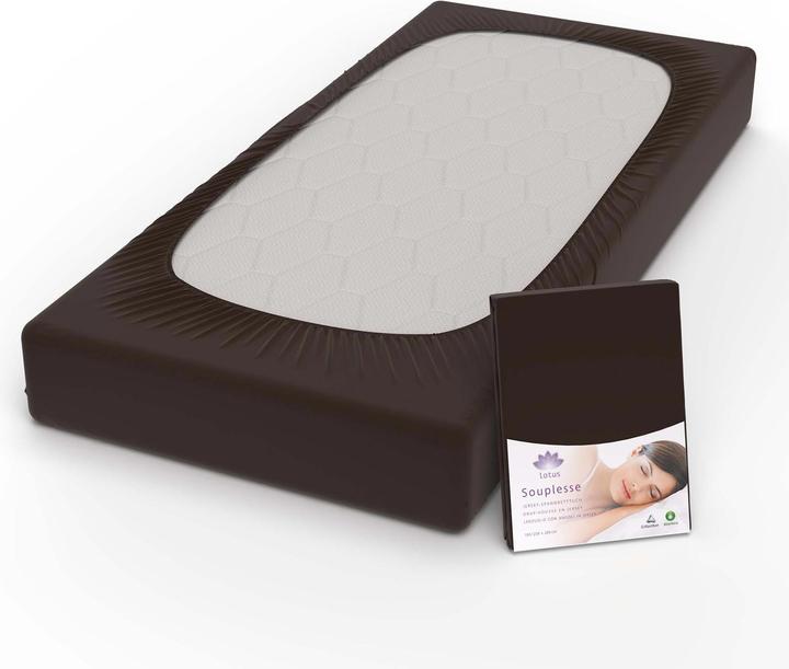 Image du produit Lotus Bettwaren Drap-housse en jersey Souplesse (180 x 200 cm)