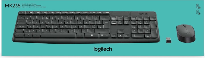 Produktbild Logitech MK235 (DE, Kabellos)
