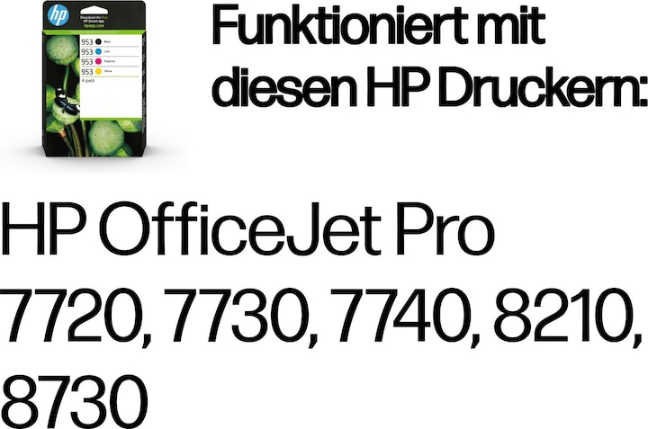 Immagine prodotto HP 953 4-pack (M, FC, C, Y)