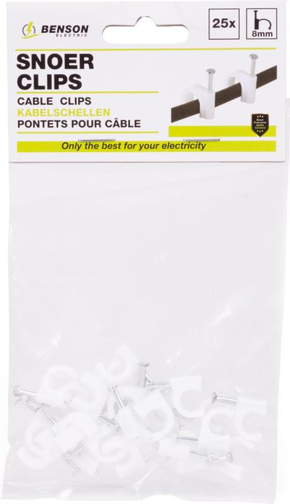 Produktbild Benson Electric Nagelschellen 8 mm 25-tlg