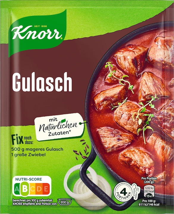 Produktbild Knorr Fixgulasch (49 g)