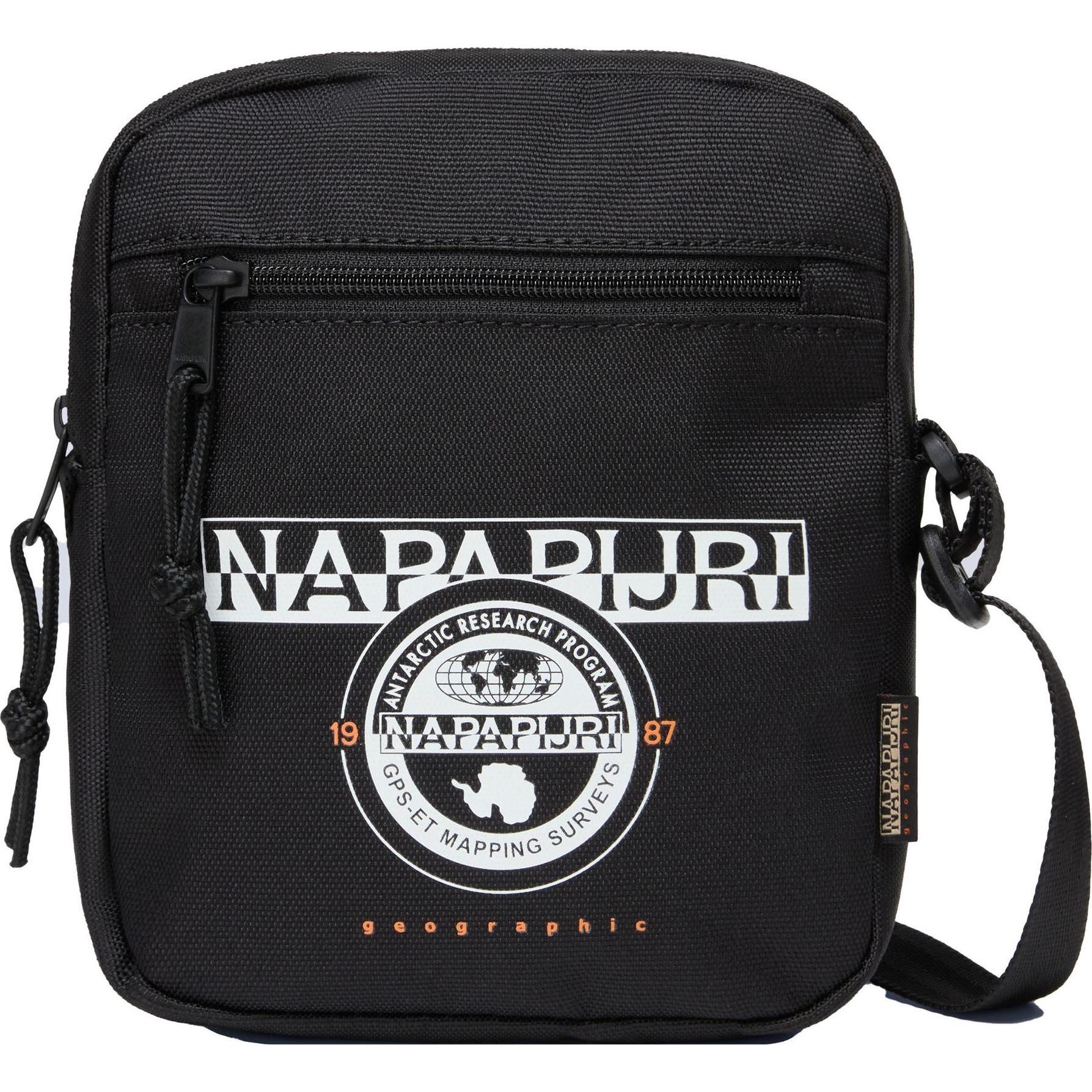 Napapijri, Handtasche, H-Boussine Umhängetasche 17.5 cm, Schwarz