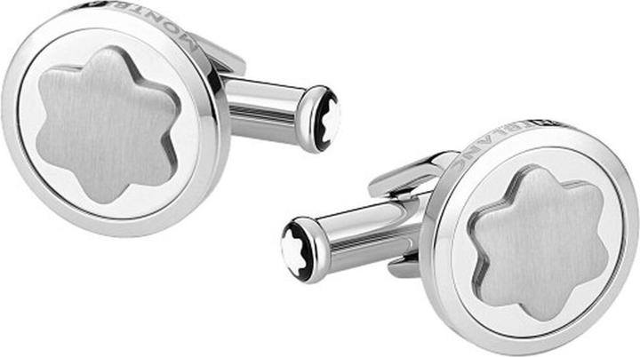 Montblanc Manschettenknöpfe 116660 Silberfarben (Edelstahl)