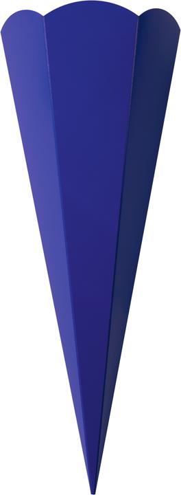 Actual product image Folia Schultten cut-out, 6-cornered, 680 mm, dark blue (68 cm, 5 x)