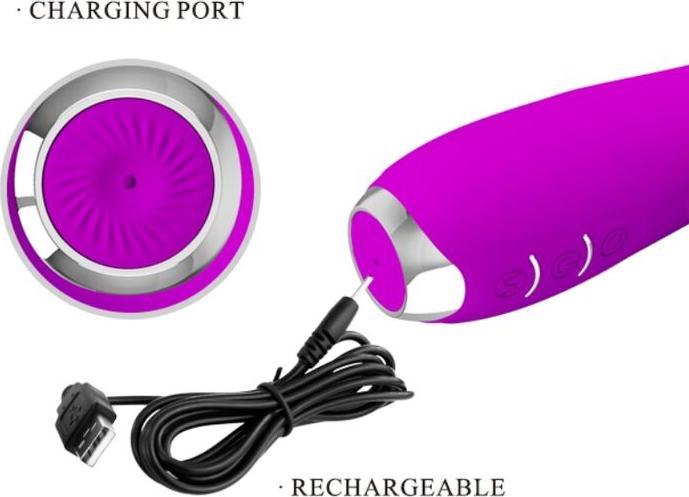 Image du produit Pretty Love Vibrateur Molly Dolphin - Pourpre