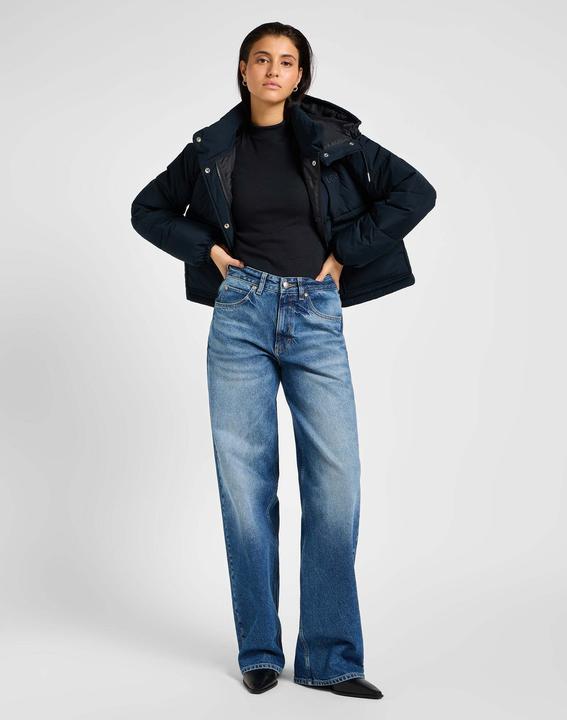 Actual product image Lee Quilted jacket Hooded Short Puffer (M)