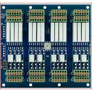 Alldaq, Accessori per la tecnologia di controllo, ADQ-SCU-RB-16/8 (V1.3) / Scheda relè per unità di condizionamento del segnale (SCU) (Presa per relè)
