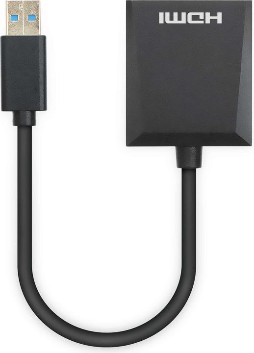 Actual product image Manhattan 1080p USB-A to HDMI Adapter (HDMI, 23.40 cm)