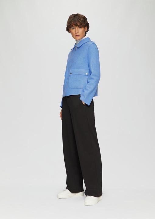 Actual product image S.Oliver Outdoor-Jacke Jacke aus Wollmix im Relaxed Fit mit aufgesetzten Taschen (46)