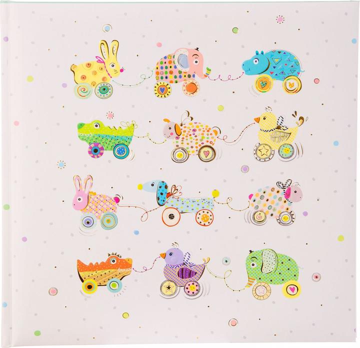 Produktbild Goldbuch Fotoalbum Animals on Wheels Mehrfarbig (25 x 25 cm)