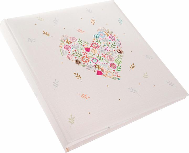 Produktbild Goldbuch Hochzeitsalbum Flowers in the Heart Mehrfarbig (31 x 30 cm)