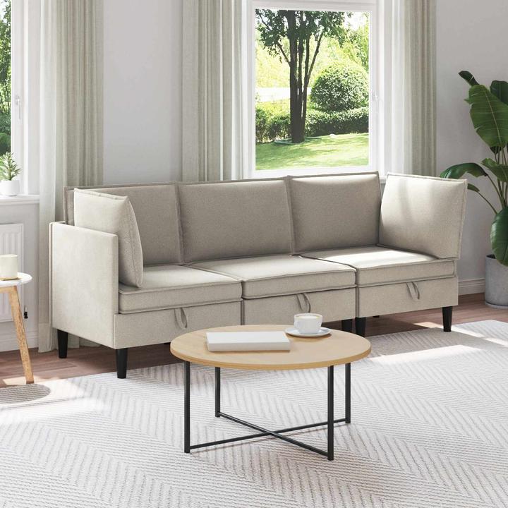 Actual product image vidaXL Wohnzimmergarnitur (210 x 70 x 82 cm)