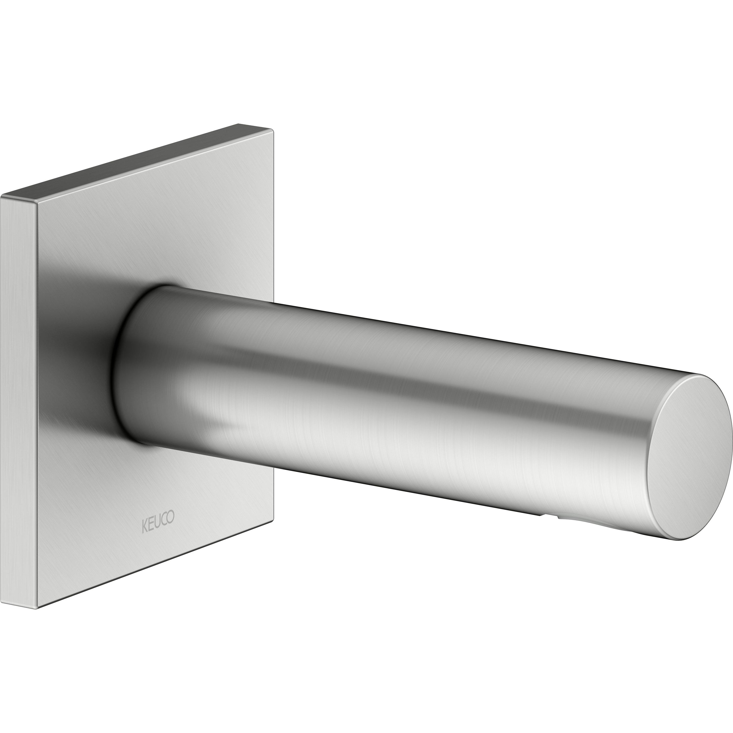 Keuco, Badarmatur, IXMO Wanneneinlauf, Rosette eckig, Ausladung 130mm