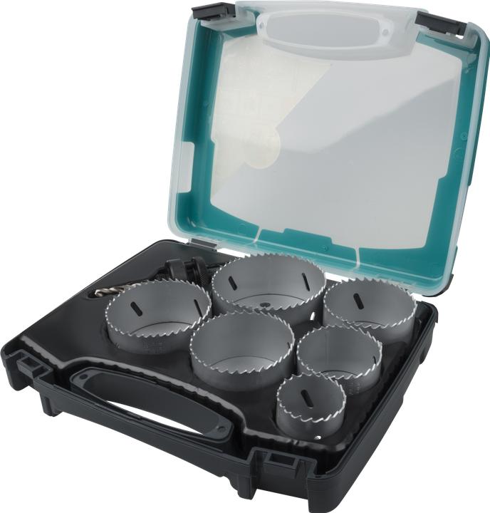 Produktbild wolfcraft 1 Lochsägen-Set BiM ø40,54,65,68,74,86mm