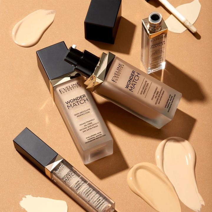 Actual product image Eveline Wonder Match Luxurious Face Primer Matching 15 Natural 30Ml (No.15 Natural)