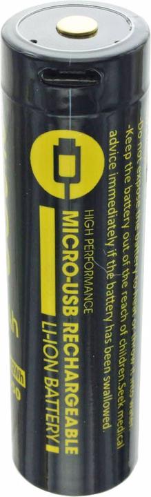 Image du produit AccuCell Batterie 21700, avec port USB pour la recharger (1 pcs, 21700, 4000 mAh)