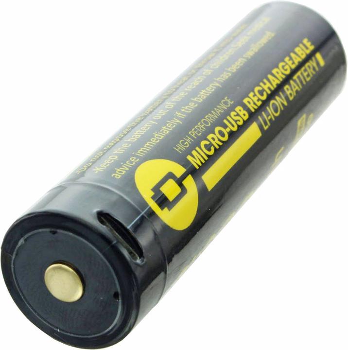 Image du produit AccuCell Batterie 21700, avec port USB pour la recharger (1 pcs, 21700, 4000 mAh)