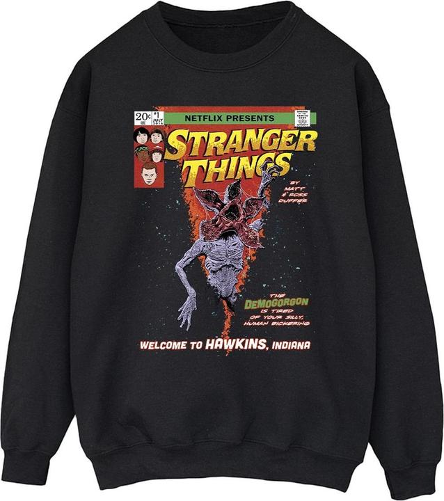 Actual product image Netflix Mens Stranger Things Comic Cover Sweatshirt (XL)