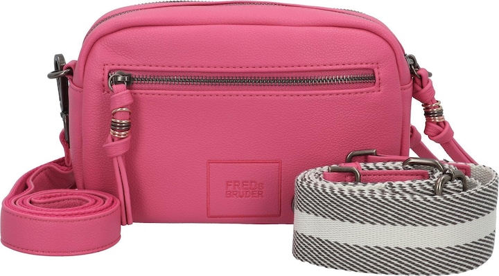 Immagine prodotto FredsBruder Borsa a tracolla Keep On Smiling in pelle 22 cm