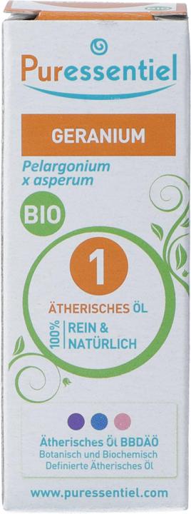 Produktbild Puressentiel Geranium BLüten wohlriechend Ätherisches Öl Bio