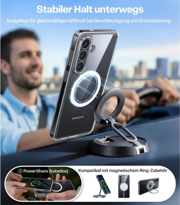 Produktbild Torras - Guardian Magnetic Series - Samsung Galaxy S26 - Clear (Samsung Galaxy S26)
