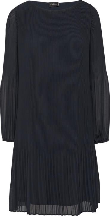 Produktbild S.Oliver Kleid Chiffonkleid im Relaxed Fit mit Plissee (34)