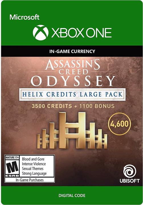 Actual product image Microsoft Assassin's Creed Odyssey: Helix Credits Large Pack (4600)
