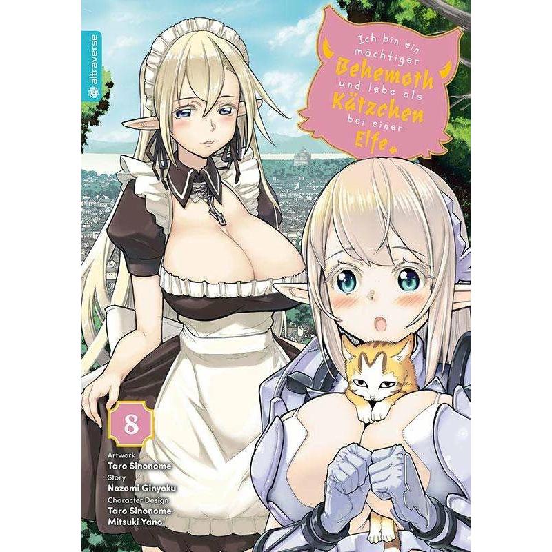 Thumbnail - Ich bin ein mächtiger Behemoth und lebe als Kätzchen bei einer Elfe 08, Belletristik von Nozomi Ginyoku, Taro Sinonome, ...