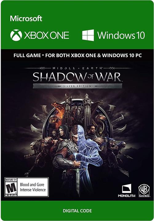 Image du produit Microsoft Middle-Earth : Shadow of War Silver Edition (Xbox One S, Xbox One X, Xbox Series S, Xbox Series X)