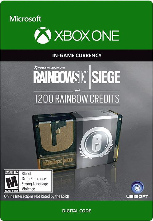 Actual product image Microsoft Tom Clancy's Rainbow Six Siege Curreny Pack 1200