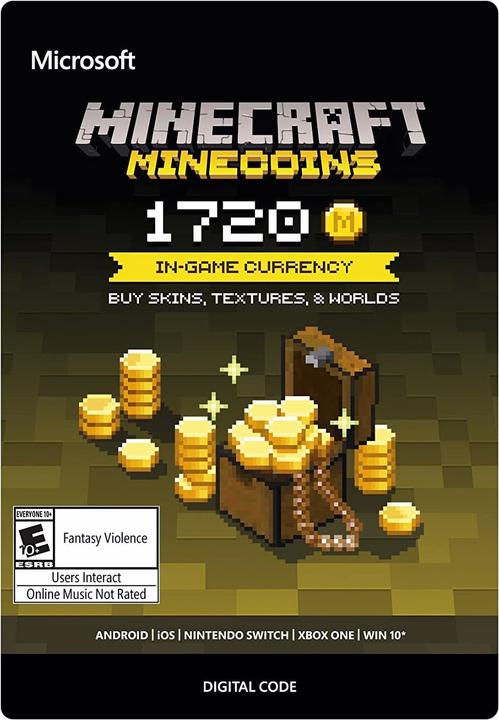 Image du produit Microsoft Minecraft Minecoins 1720