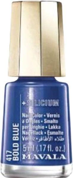 Actual product image Mavala Mini Colour's nail polish (Bold Blue, Colour paint)