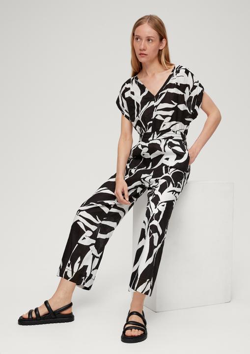 Produktbild s.Oliver Leinen Jumpsuit (44)
