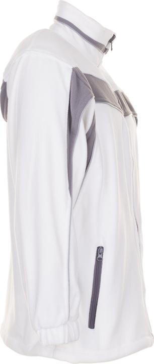 Produktbild Planam Fleecejacke reinweiss/zink XS S (S)