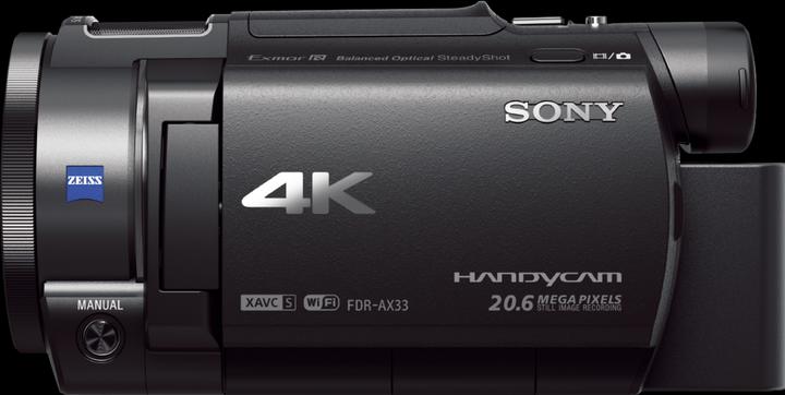 Actual product image Sony Fdr Ax33 (8.29 Mpx, 25p, 10 x)